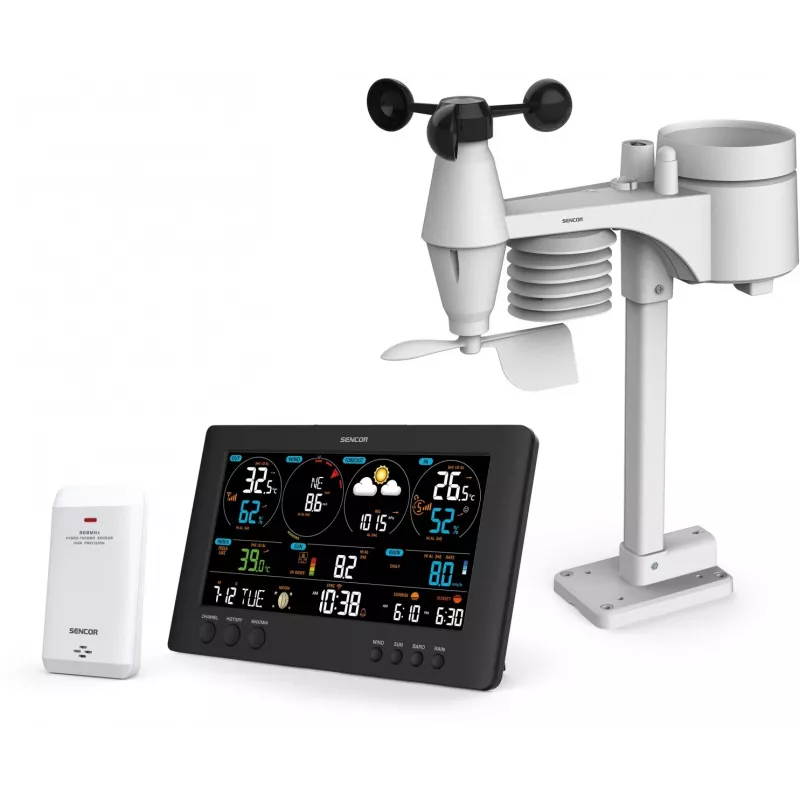 SENCOR SWS 12500 WiFi PRO belaidė meteorologinė stotis