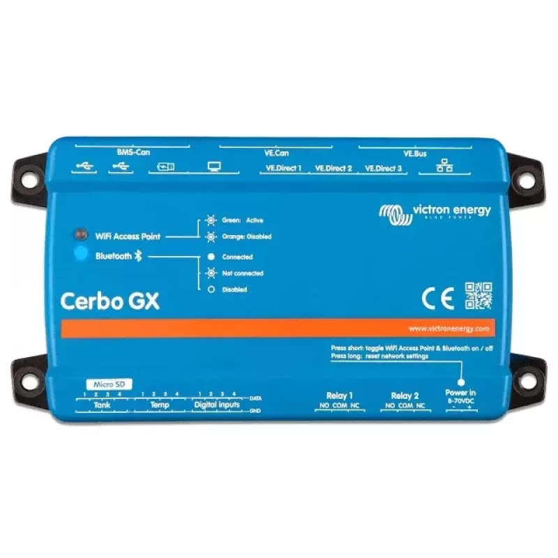 Cerbo GX MK2 Victron Energy BPP900450180 – išmanus stebėjimo ir ryšio valdiklis
