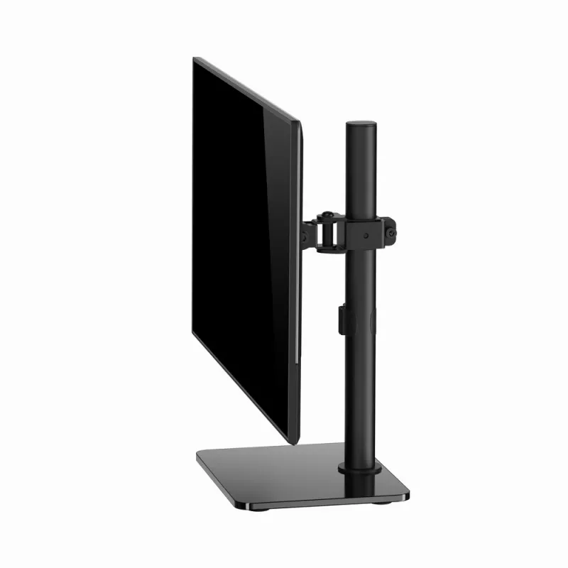 Monitorio stovas GEMBIRD MS-D1ST-03 pilno judesio 17–32 colių ekranams, plieninis, juodas, VESA 75x75–100x100, 9 kg