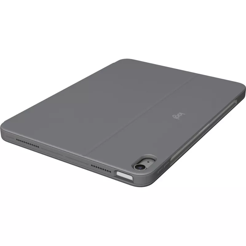 Klaviatūrinis dėklas Logitech Combo Touch QWERTY danų, suomių, norvegų, švedų Smart Connector pilka