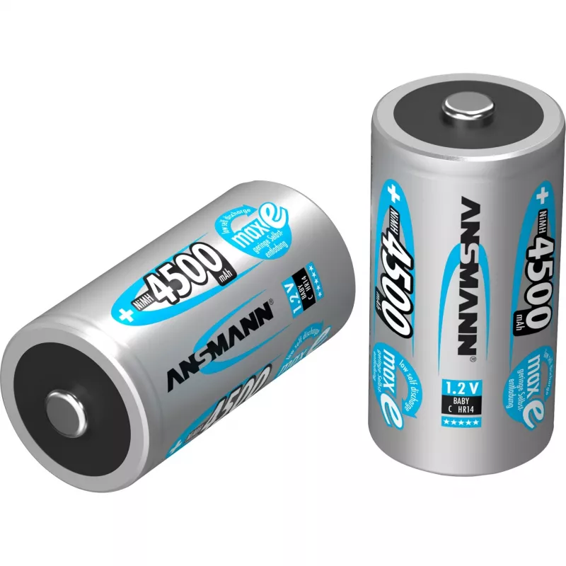 1x2 Ansmann maxe akumuliatorius NiMH Baby 4500 mAh Vokiškas (5035352)