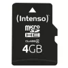 Intenso 4GB MicroSDHC Class 4 atminties kortelė 3403450