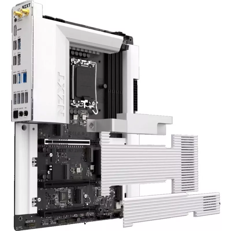 Pagrindinė plokštė NZXT N7 Z890 White ATX