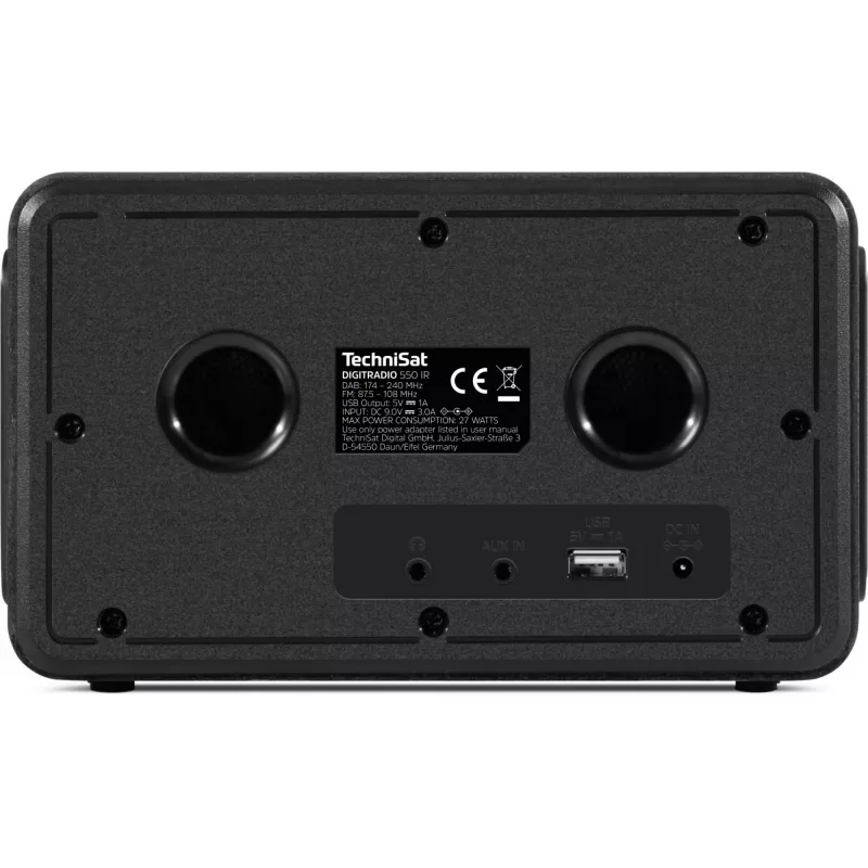TechniSat DigitRadio 550 IR – asmeninis skaitmeninis radijas DAB+ FM