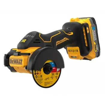 DEWALT Pjovimo mašinėlė 18V 76mm 2x1.7Ah POWERSTACK DCS438E2T