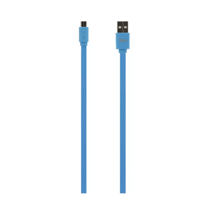 USB kabelis Tellur TLL155011 1 m USB A Micro-USB A mėlynas