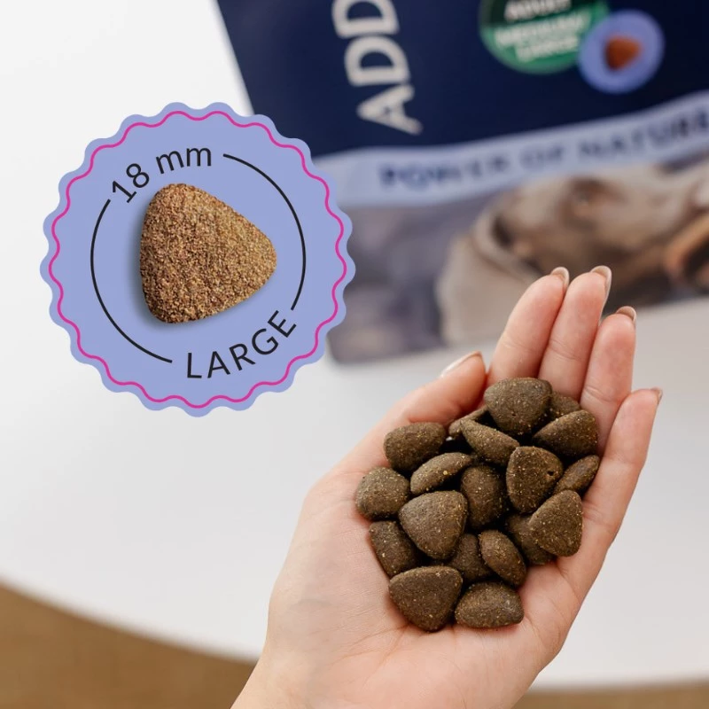 ADDVENA Power of Nature Adult Medium/Large ėriena - sausas šunų ėdalas - 2,5 kg