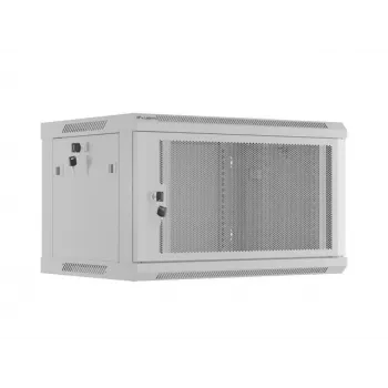 Lanberg sieninė spinta 19 colių 6U 600x450 mm pilka