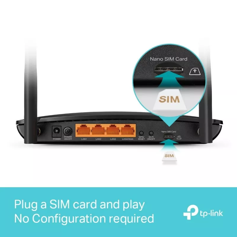 Maršrutizatorius TP-Link Archer MR500 dviejų juostų Wi-Fi 5