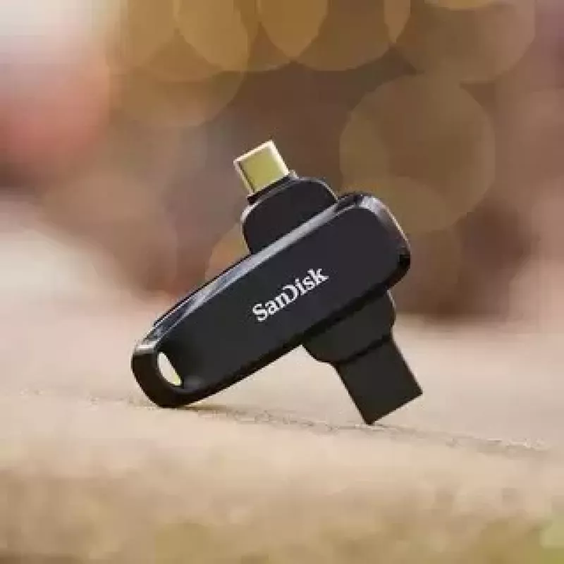 „SanDisk“ 128GB Ultra Dual Drive USB-C atmintukas (SDDDC6-128G-G46)