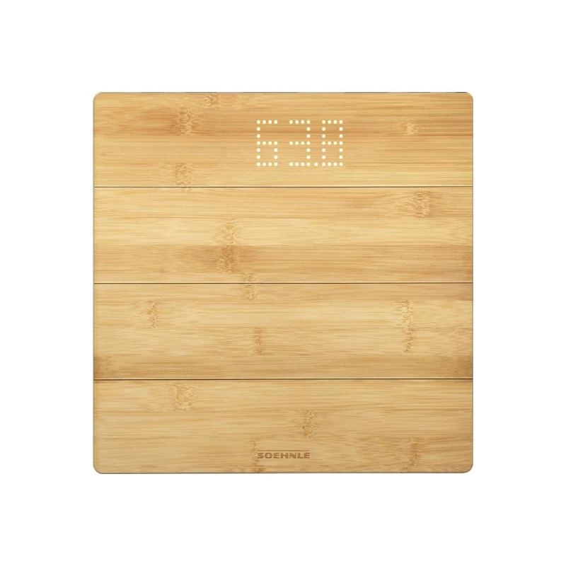 Svarstyklės vonios Soehnle Style Sense Bamboo Magic kvadratinės bambukinės (63880)