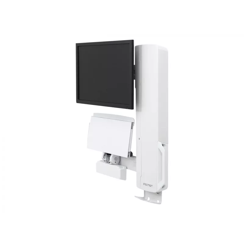 Sieninis monitoriaus laikiklis Ergotron 61-081-062 61 cm (24 col.) baltas