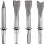 Einhell 4132769 kaltų rinkinys (4 vnt.), 10 mm šešiakampis kotas, smailieji ir plokščiieji kaltai