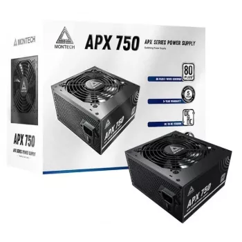 Montech APX750 maitinimo blokas 750 W 20+4 pin ATX ATX juodas