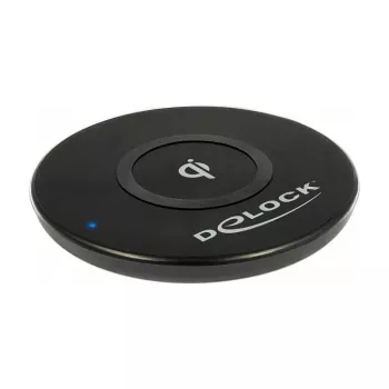 Belaidis įkroviklis DeLOCK 65917 Smartfonui, juodas, USB