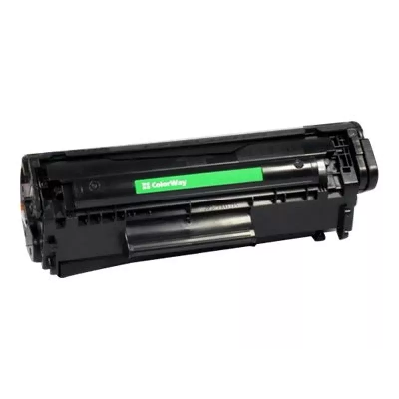 Dažų kasetė ColorWay CW-HQ2612/FX10M 2000 puslapių Juoda