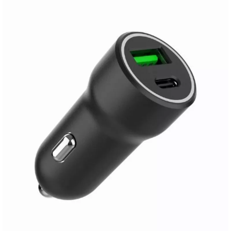 Gembird automobilinis maitinimo adapteris su USB-A ir USB-C PD – 20 W