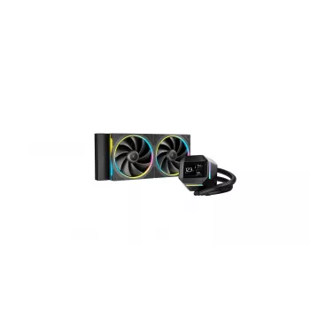 Skysčio aušinimo rinkinys DeepCool LM240 12 cm Juodas