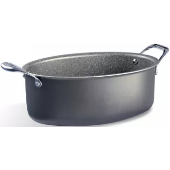 Puodas Pensofal Invictum Professional Ovalus 32 cm su dviem rankenomis ir stikliniu dangčiu