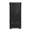 Korpusas IBOX LUPUS 27 Midi Tower ATX, grūdintas stiklas, RGB, 455×200×380 mm, palaiko ATX, GPU iki 32 cm