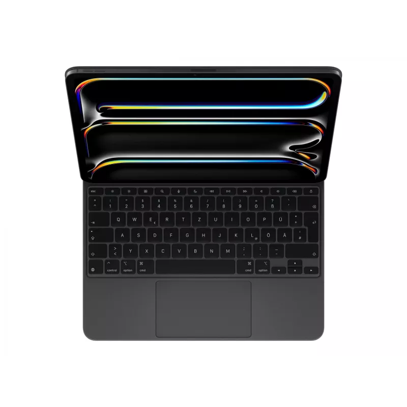 “Apple” Magic Keyboard iPad Pro 13 colių M4 vokiška QWERTZ juoda su jutikliniu kilimėliu