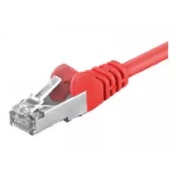 Wentronic Goobay CAT 5e Patch Laidas, F/UTP, Raudonas, 2 m - CCA Vario Mišinys (50152)