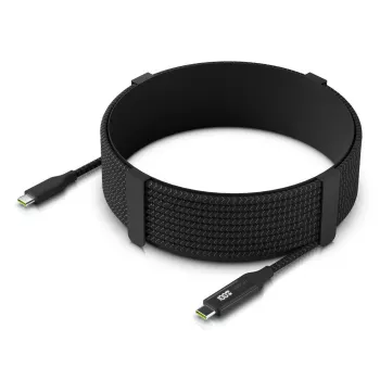 USB-C į USB-C laidas UBIQUITI AFI-CABLE-USB-7M — 7 m, magnetiškai ekranuotas, juodai pilkas