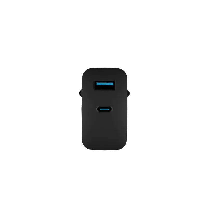 Įkroviklis NATEC NUC-2145, 65W, USB-C PD 3.0 + QC 3.0, 2x USB, 110–240V, juodas
