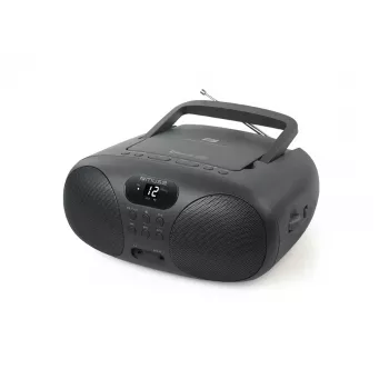 Nešiojamas CD grotuvas su radiju ir Bluetooth | Muse MD-208BT | AUX įvestis