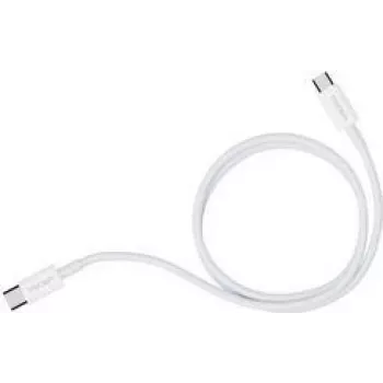 PEDEA greito įkrovimo ir duomenų laidas USB-C / USB-C, baltas (1 m) (60040120)