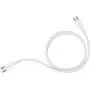 PEDEA greito įkrovimo ir duomenų laidas USB-C / USB-C, baltas (1 m) (60040120)