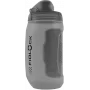 Fidlock Twist Bottle 450 Connector – magnetinė-mechaninė buteliuko laikymo sistema, skaidri/juoda