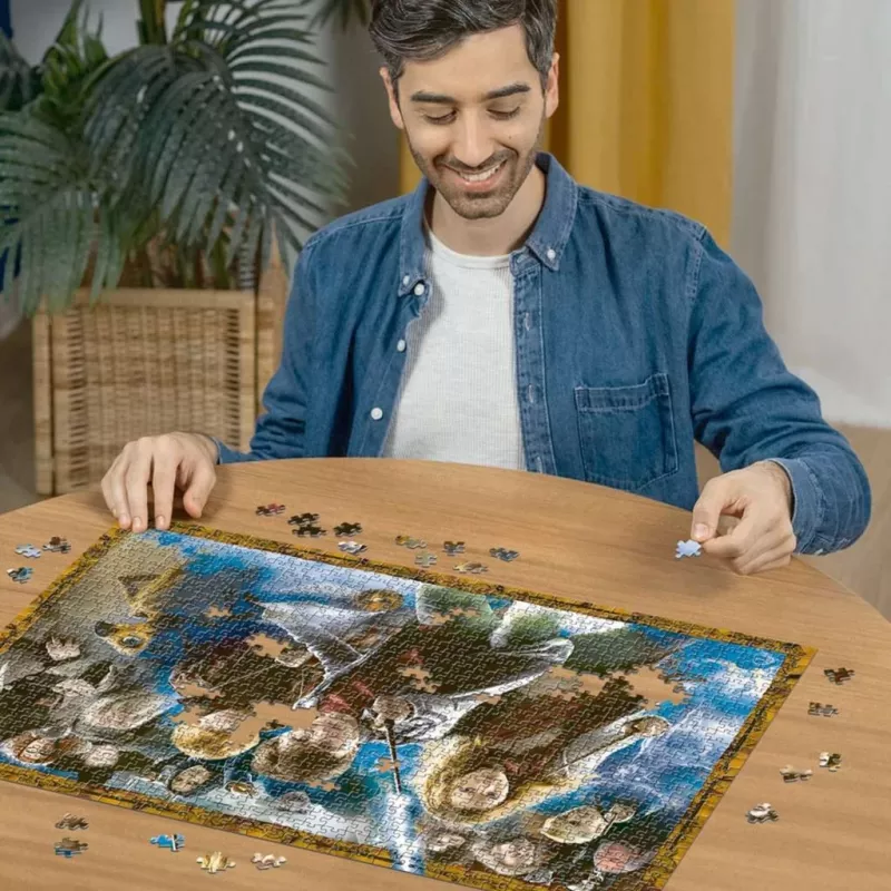 Dėlionė Ravensburger Hario Poterio burtininko mokinys 1000 dalių