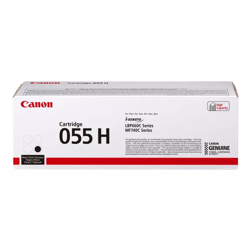 Canon 055H originalus juodas kasečių rinkinys 1 vnt.