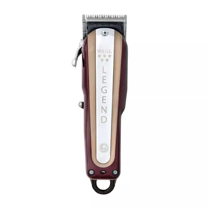 WAHL Cordless Legend Burgundo, Sidabrinė Ličio-Jonų (Li-Ion) besvorė kirpimo mašinėlė