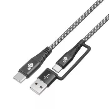 USB A į C laidas TB AKTBXKUCTOA120B 1,2 m, juodas