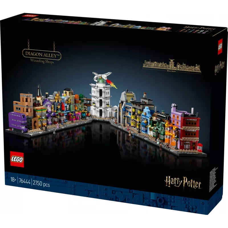 LEGO HARRY POTTER 76444 Burtų pasaulis – Kalvino alėjos parduotuvės