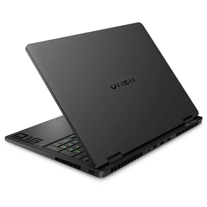 HP OMEN Gaming 16-ap0192ng, nešiojamas žaidimų kompiuteris, juodas, AMD Ryzen 9 8940HX, NVIDIA GeForce RTX 5070, 16 GB DDR5, 1 TB SSD, be operacinės sistemos