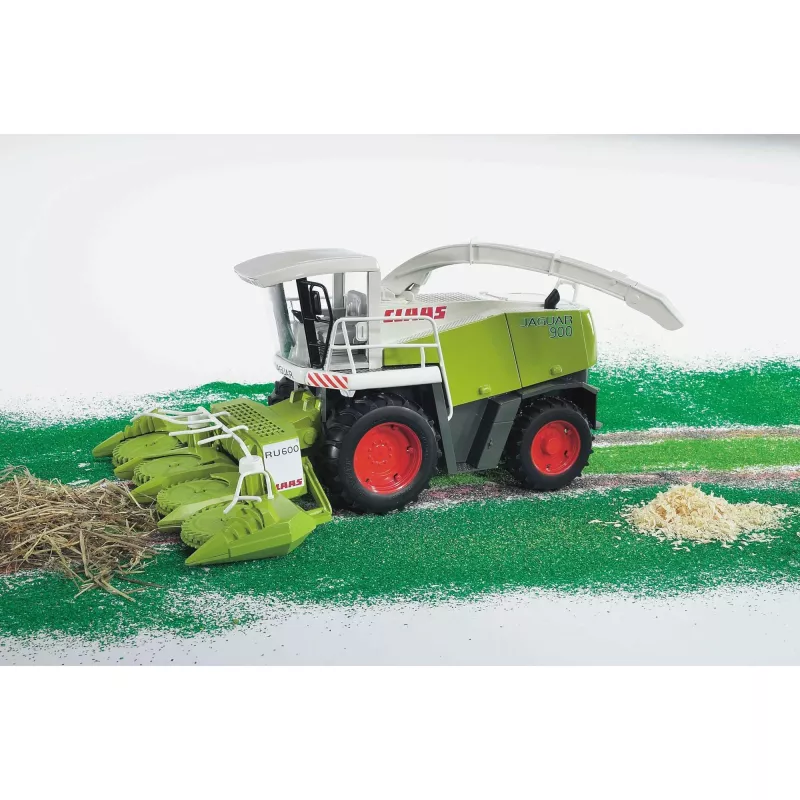 Žaislinis pašarų kombainas BRUDER Claas Jaguar 900, plastikas, rekomenduojamas nuo 4 metų