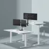 Sieninis laikiklis dviems monitoriams SBOX LCD-352/2-2, 13–32 colių, dvi rankos, 2×8 kg, VESA 100×100
