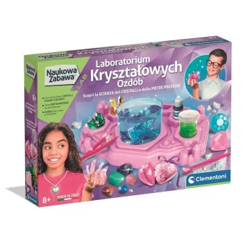Clementoni Mokslinis malonumas – Kristalinių ornamentų laboratorija