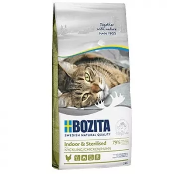 Sausas kačių ėdalas BOZITA Indoor & Sterilised Chicken 10 kg