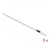 Atsarginė dalis tinklo įrangos stelažui DELOCK 86781, balta, plotis 150 mm