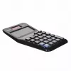 Stalinis skaičiuotuvas CASIO MS-8F – 8 skaitmenų, saulės/baterijos, 26 klavišai, valiutos ir mokesčių funkcijos, pelno skaičiavimas, juodas