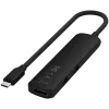 Satechi ST-P4SK USB-C 4-in-1 daugiafunkcis adapteris, juodas