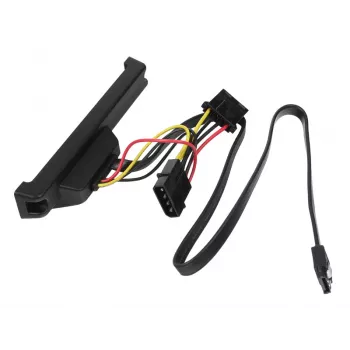 SATA kabelis Silverstone CP05 0,5 m juodas
