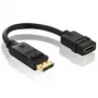 Purelink PureInstall PI155 – vaizdo / garso adapteris DisplayPort / HDMI – 28 AWG – DisplayPort (kištukas) – HDMI, 19 kontaktų (lizdas) – 10 cm – ekranuotas – juodas (PI155)