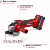 Belaidis kampinis šlifuoklis EINHELL TC-AG 18/115 Li 4Ah