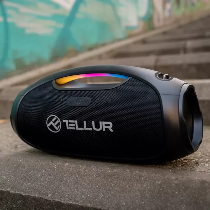 Nešiojamas garsiakalbis Tellur Obia Pro 60W Juodas