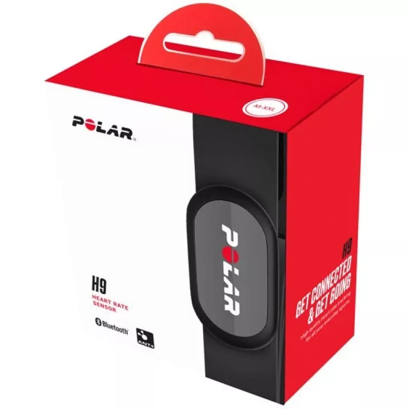 Polar H9 – Širdies ritmo monitorius telefonui, išmaniajam laikrodžiui, aktyvumo sekikliui – M-XXL